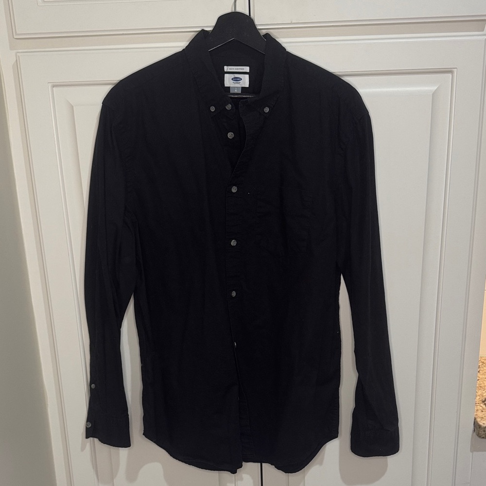 Old Navy Men's Dark Button-Down Shirt